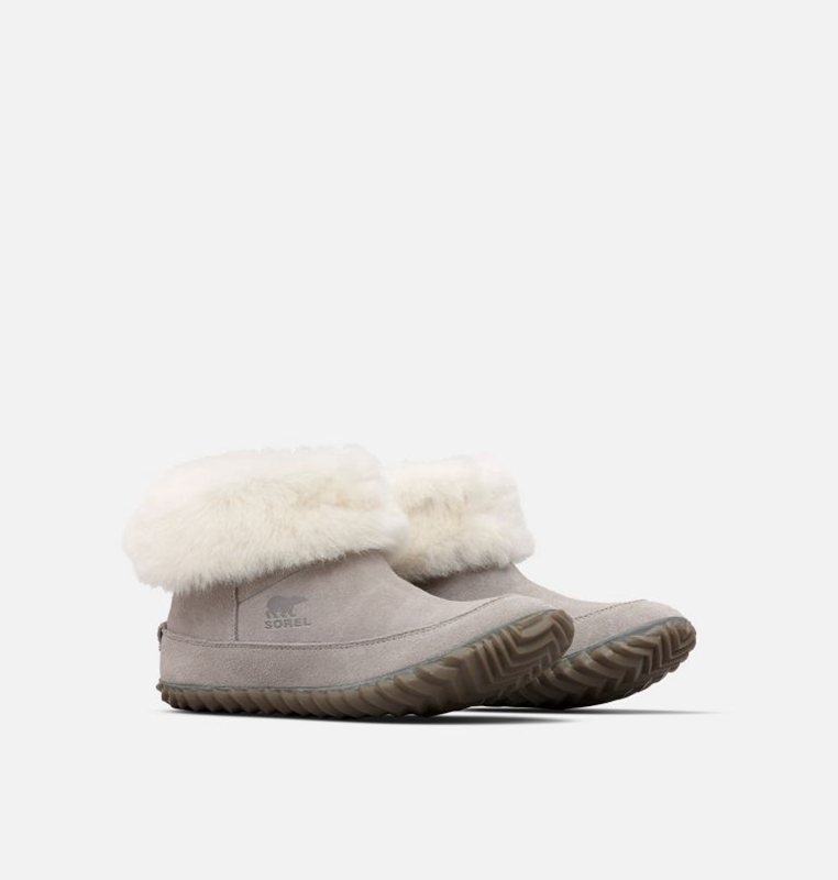 Womens Booties Grey - Sorel Out N About™ - 546-RGHZYM